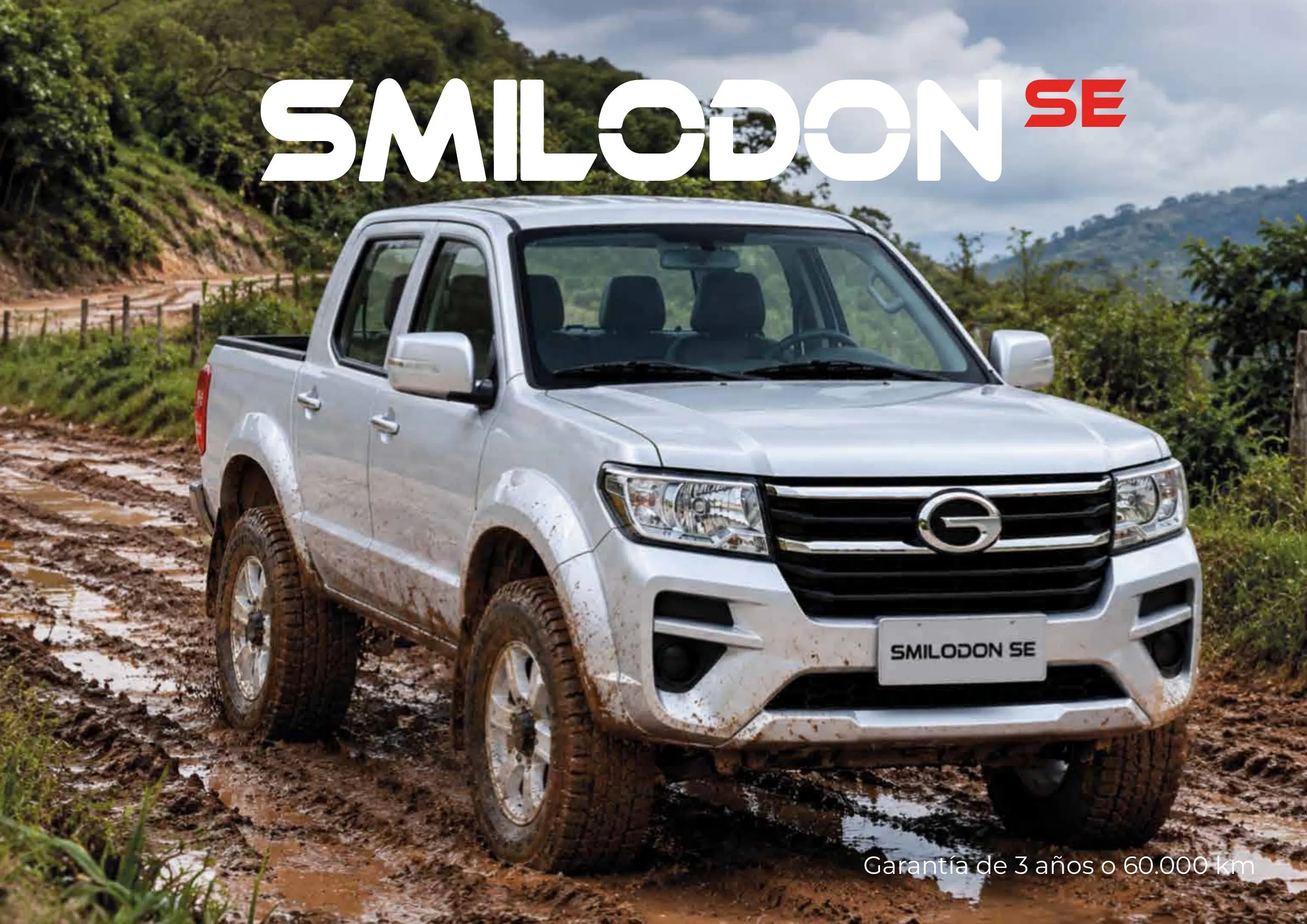 GAC SMILODON SE. Garantía de 3 años o 60.000 km.